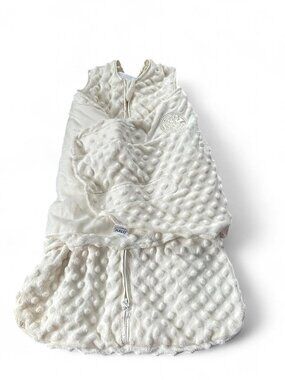 HALO Kids' Cream and White Sleepsuits-babygrows